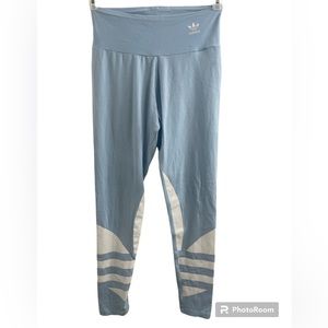 adidas Originals Clear Sky/White Large Logo (Sz S)